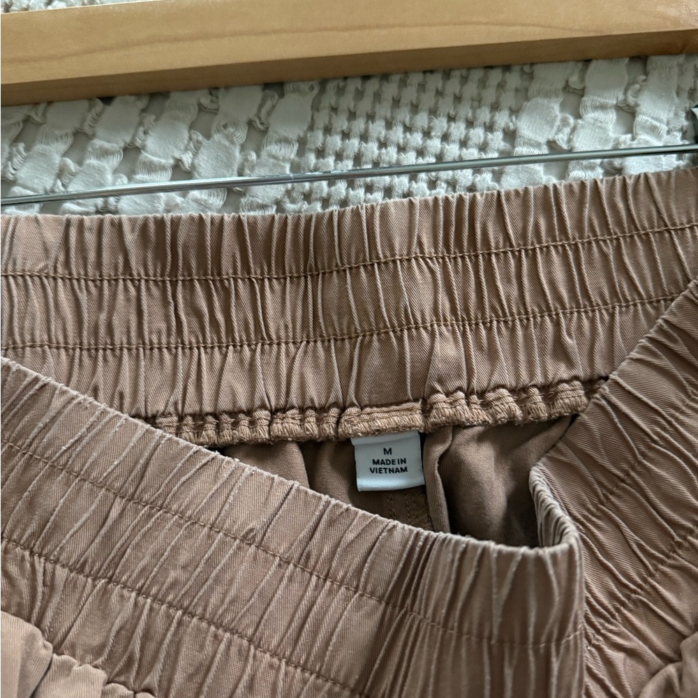 Calvin Klein Women's Tan Wide‎ Leg Pants Size M - Picture 6 of 7
